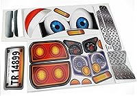 Vista 1 de Pegatinas de repuesto para restauración de juguetes, se adapta a Little Tikes Cozy Truck con ojos montables