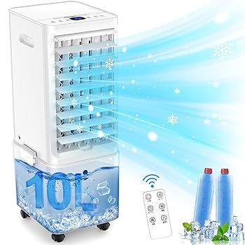 ★冷風機 強力★大容量 10L水タンク 6階段冷風 リモコン 保冷パック付き Amazon.co.jp: Lofamy 冷風機 強力 冷風扇 10L 取り外し式水