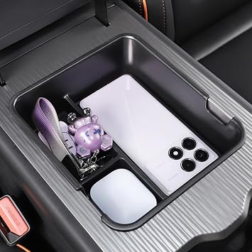 CTH for Jetour T1 2024 2025 2026 Center Armrest Storage Organizer Insert Tray Box Storage Box Car Accessories 1 Set