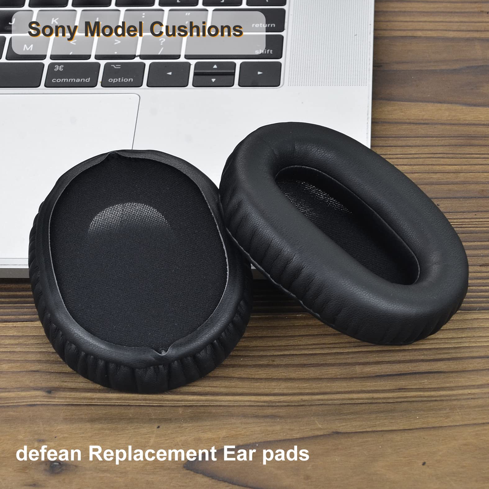 YunYiYi Coussinets De Rechange Pour Casque Sans Fil Sony WH-CH510 Noir