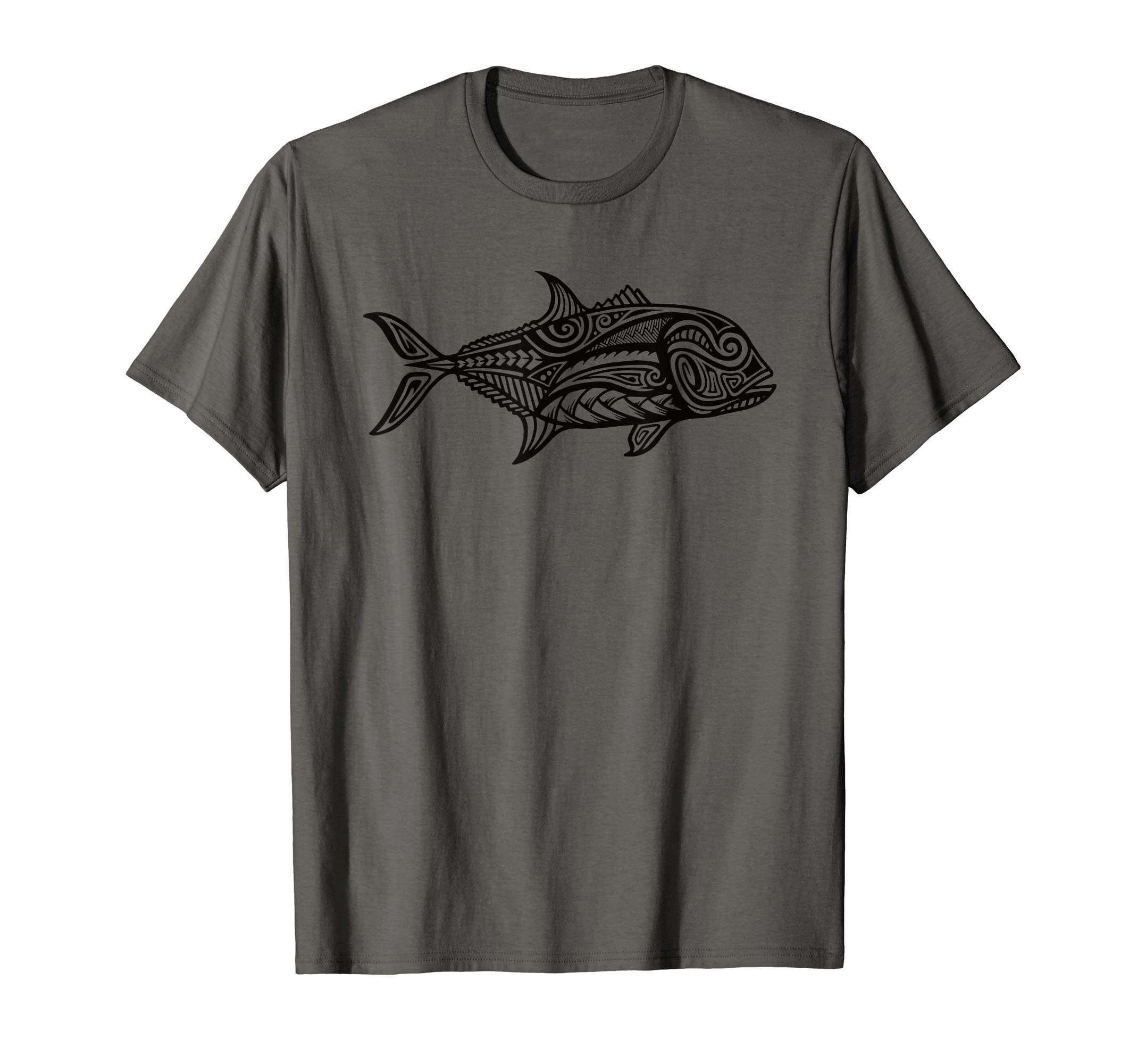 Native Hawaiian Co.Ulua Fishing Native Hawaiian Tshirt - Hawaiian Tribal T-Shirt