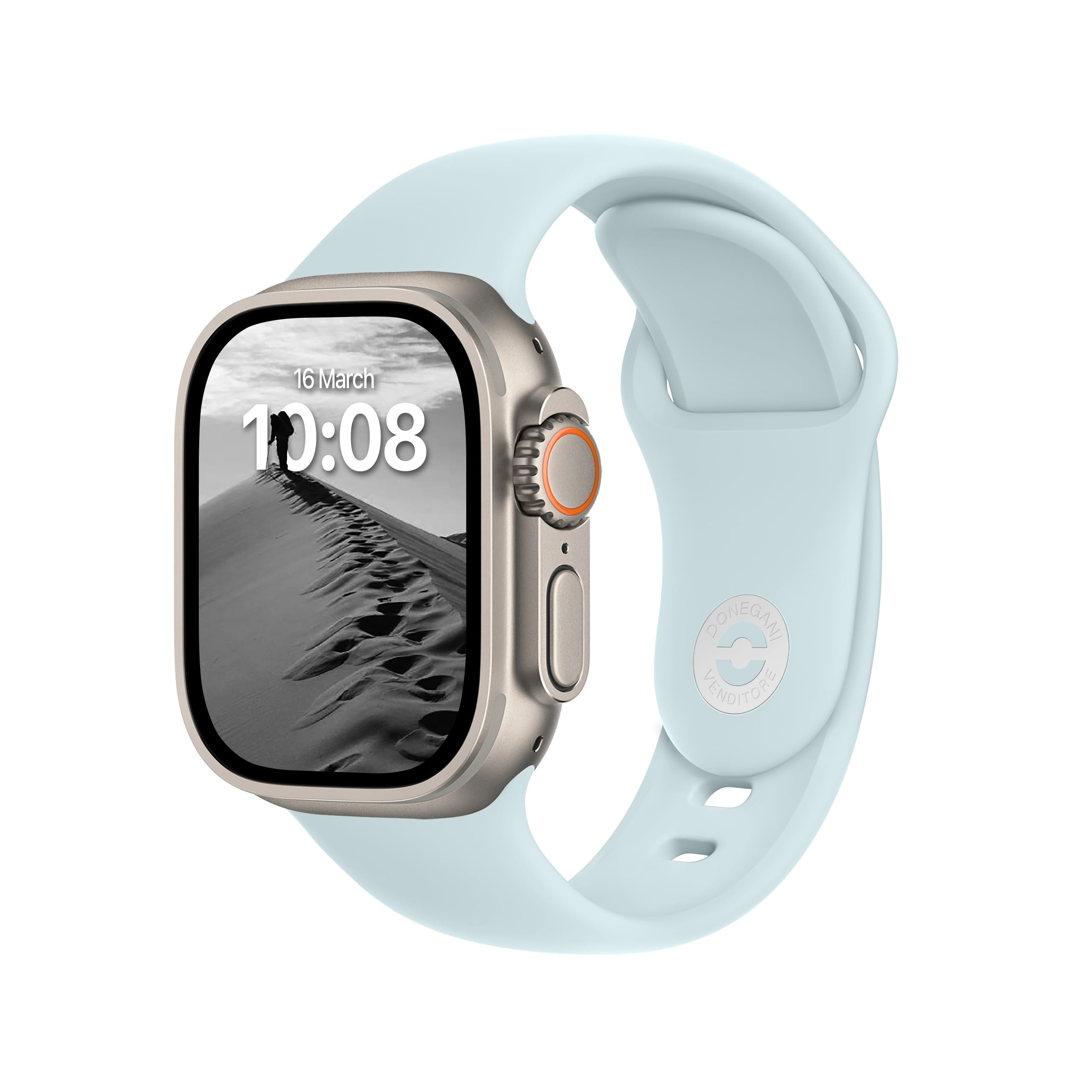 DONEGANI SB Straps for Apple Watch Band Silicone series Ultra 3 2 49mm, Series 11 10 46mm, 9 8 7 45mm 41mm