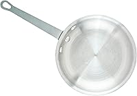 Vista 7 de Winco Sartén/sartén de aluminio de grado comercial, acabado natural, 7 pulgadas