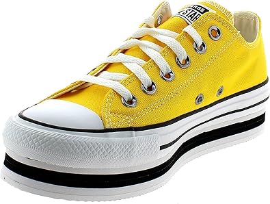 converse compensée jaune