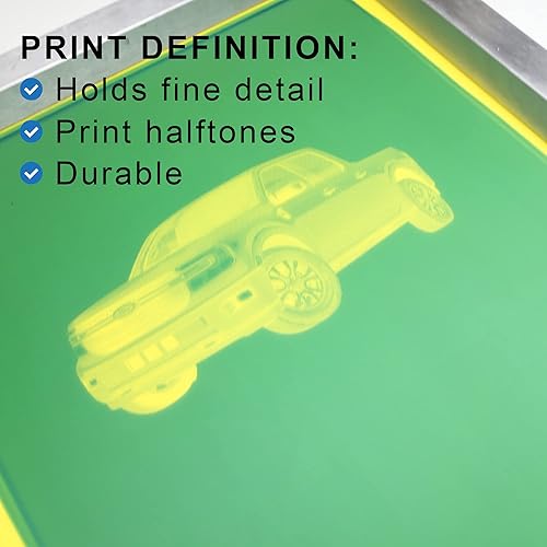 Miniatura 5 de Ecotex AP Emulsión de serigrafía azul (galón - 128oz.) Emulsión fotográfica pre sensibilizada para pantallas de seda, textiles y telas - Para