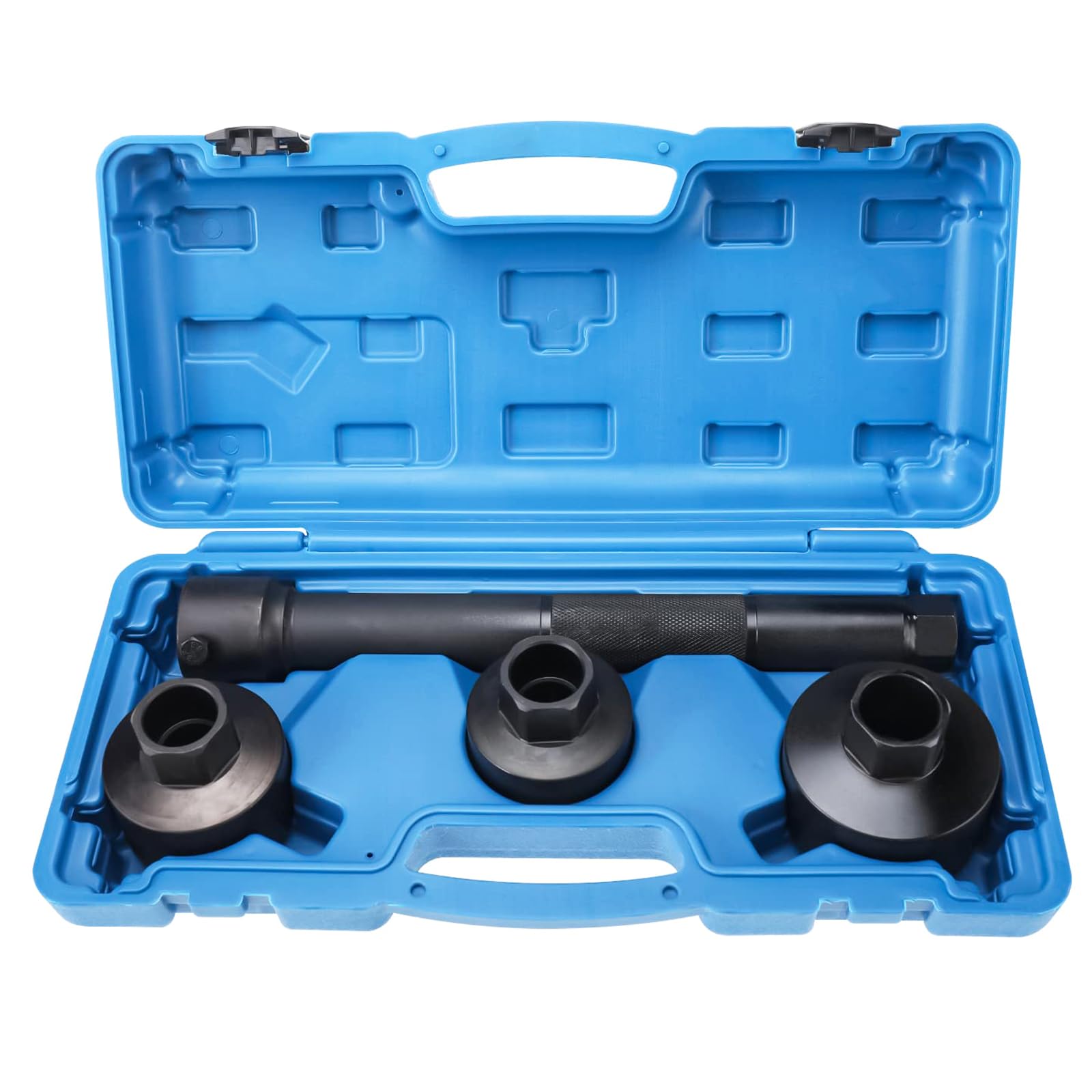 BOOMSTART 4 Pezzi Estrattore Tiranti Sterzo, 30-45mm Attrezzo Smontaggio Tiranti Sterzo Interno, Universale Estrattore Giunti Assiali Chiave Tirante Sterzo per Veicoli