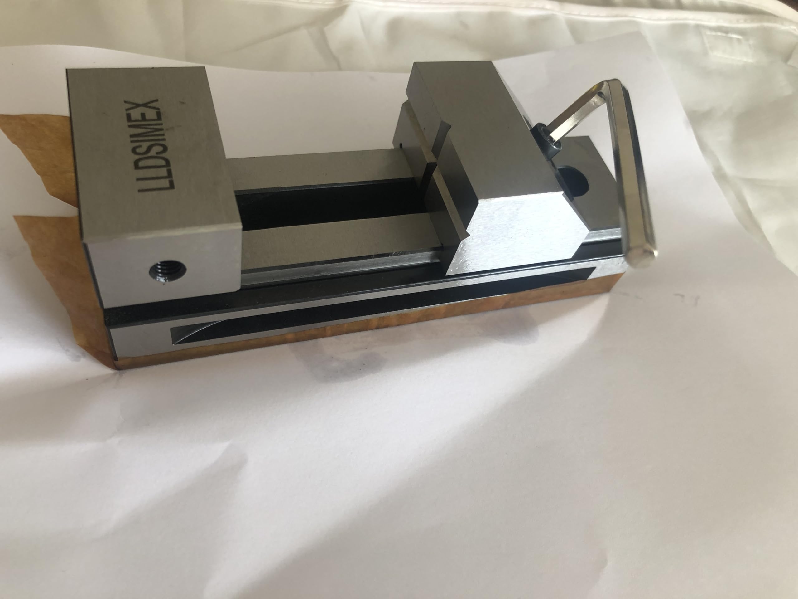 Tornillo de banco de alta precisión QKG de mandíbula plana de movimiento rápido (2 pulgadas)