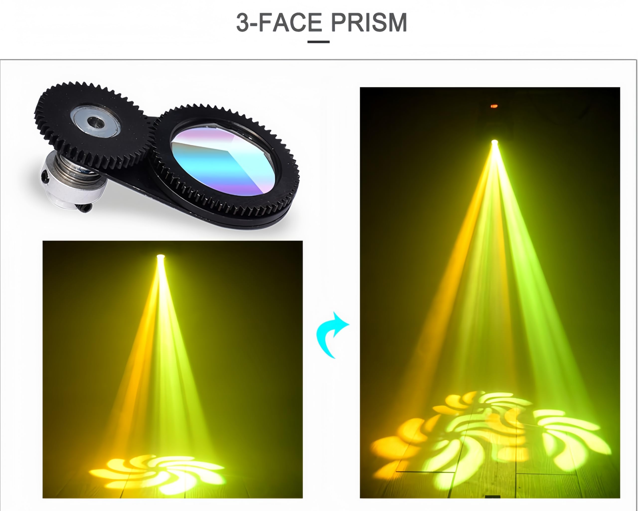 Dmx Rgb Stage Light 40w Led Strobe Disco Dj Beam Spot | Meses sin interés