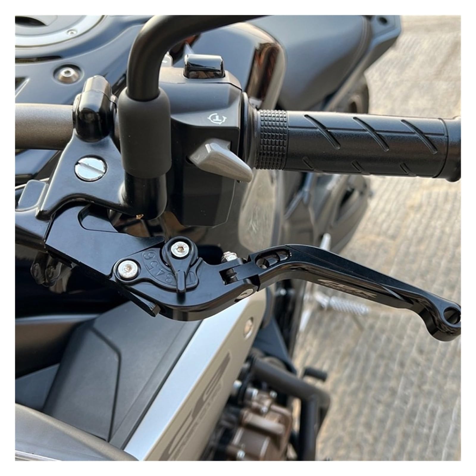 Fit For Yamaha R25 YZF-R25 2015-2024 Palanca Embrague Freno Ajustable For Motocicleta Empuñaduras Mano Extensibles Plegables(W -1)