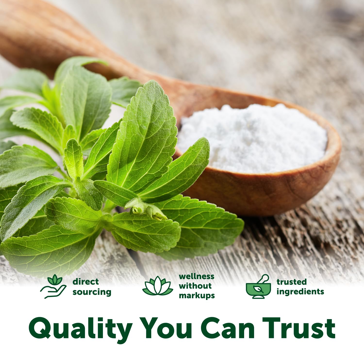 Micro Ingredients Pure Organic Stevia Extract Powder, 8 oz, No Additives — Amazon image 7