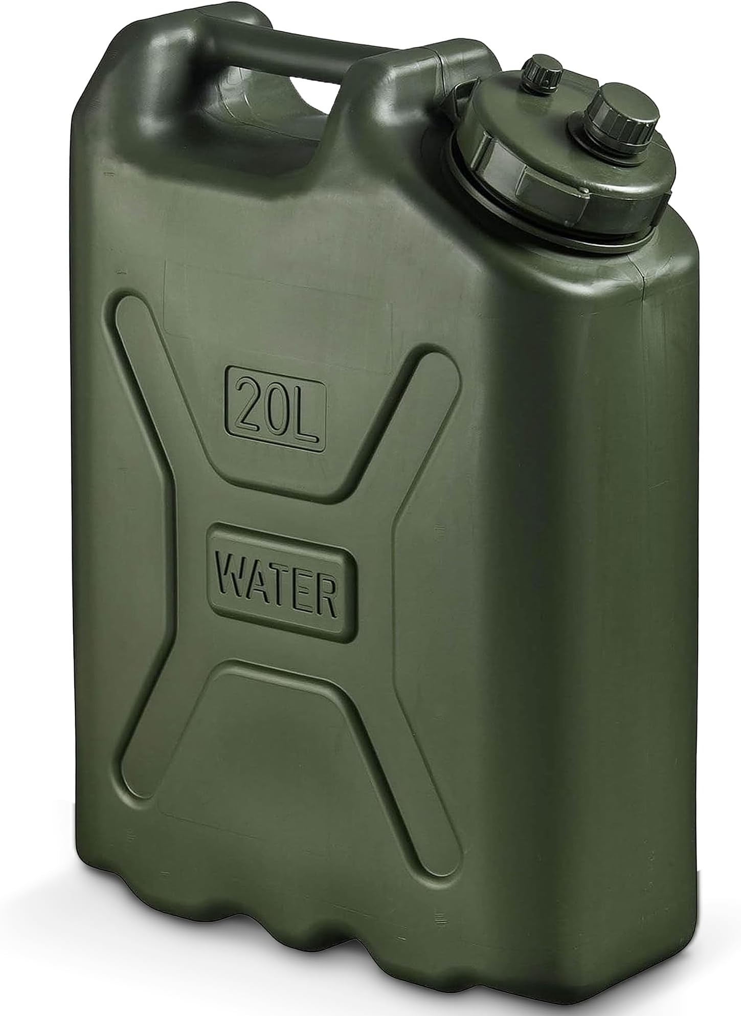 Scepter 05177 Military Water Container - 5 Gallon (20 Litre), AM Green