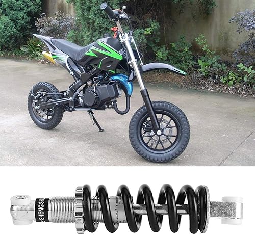 Miniatura 3 de Amortiguador de suspensión de aire trasero para motocicleta, 7.480 in, 1200 libras, apto para motocross de 2 tiempos, bicicleta de montaña, ATV -