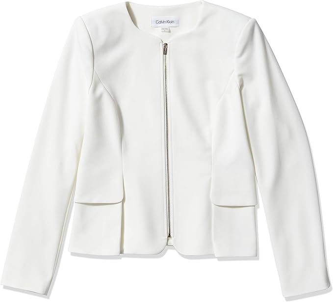 calvin klein peplum jacket
