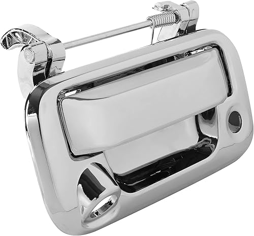 Miniatura 3 de Auto Dynasty Modelo de agujero de cámara Manija de puerta trasera estilo fábrica compatible con Ford F150 F250 F350 F450 F-Series Lobo Mark LT