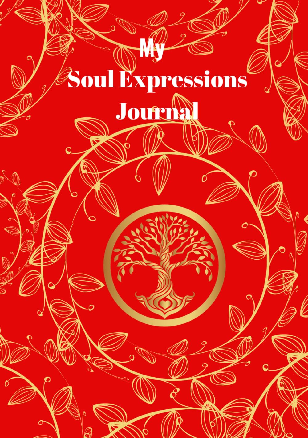 My Soul Expressions Journal - Red