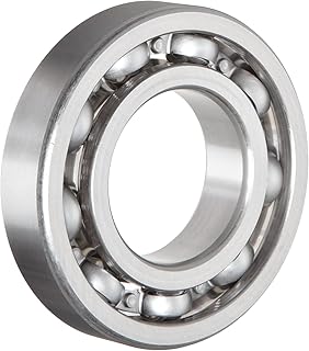 NSK 6206C3 Deep Groove Ball Bearing, Single Row, Open, Pressed Steel Cage, C3 Clearance, Metric, 30mm Bore, 62mm OD, 16mm Width, 11500rpm Maximum Rotational Speed, 2540lbf Static Load Capacity, 4384lbf Dynamic Load Capacity