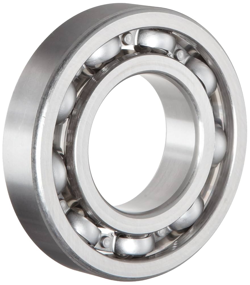 NSK 6208 Deep Groove Ball Bearing, Single Row, Open, Pressed