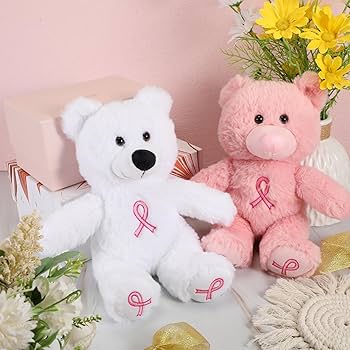 ピンクオパール♡リボンくまちゃん♡No.2289 Amazon.co.jp: Hiboom 乳がん啓発ベア ぬいぐるみ 8インチ ピンク