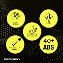 PRO-SPIN Ping Pong Balls - Premium White 3-Star Competition-Level Table Tennis Balls | Tournament-Level 40+ ABS | Perfect Sphere for Perfect Spin | Superior Accuracy | Reliable Bounce gallery image