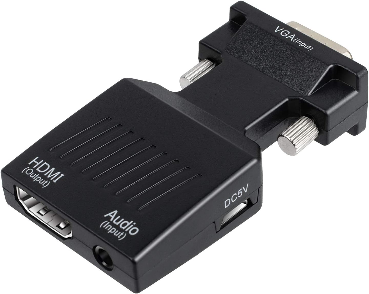 VGA to HDMI Adapter Converter with Audio 1080P, (PC VGA Output Source