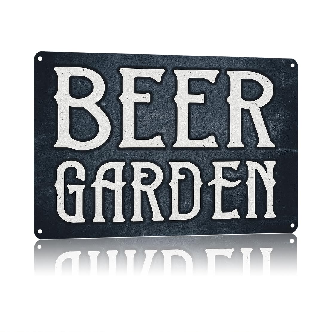 KWQDOZF Funny Metal Signs Posters BEER GARDEN Sign Wall Art for Yard Outdoor Lawn Garden Home Decor 8X12inch