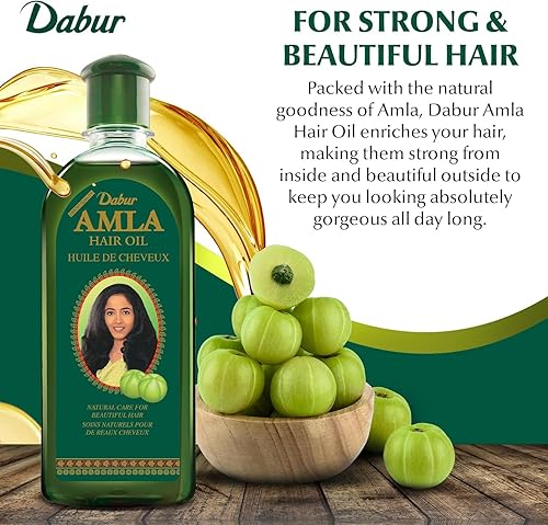 Vista 15 de Dabur Amla, botella de aceite para el cabello de 16.90 onzas líquidas