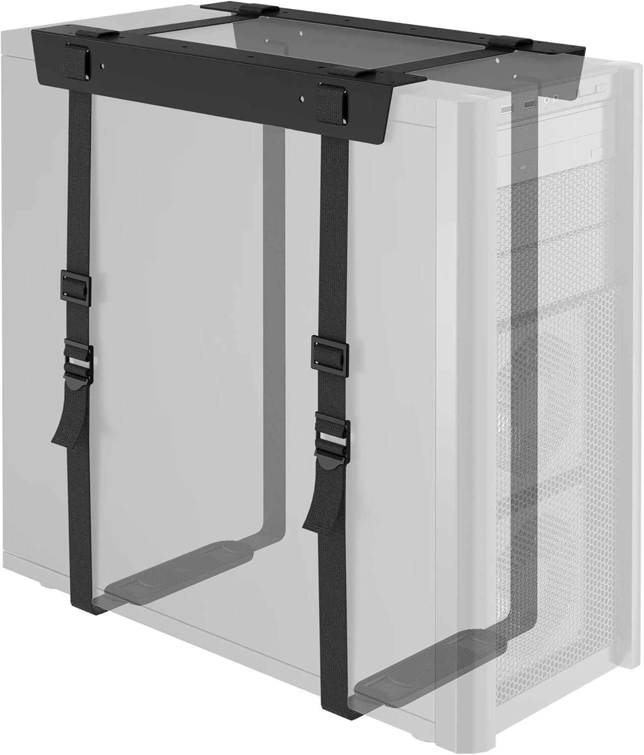 BONTEC Under Desk PC Mount Economical CPU Holder Desktop Computer Mount ...