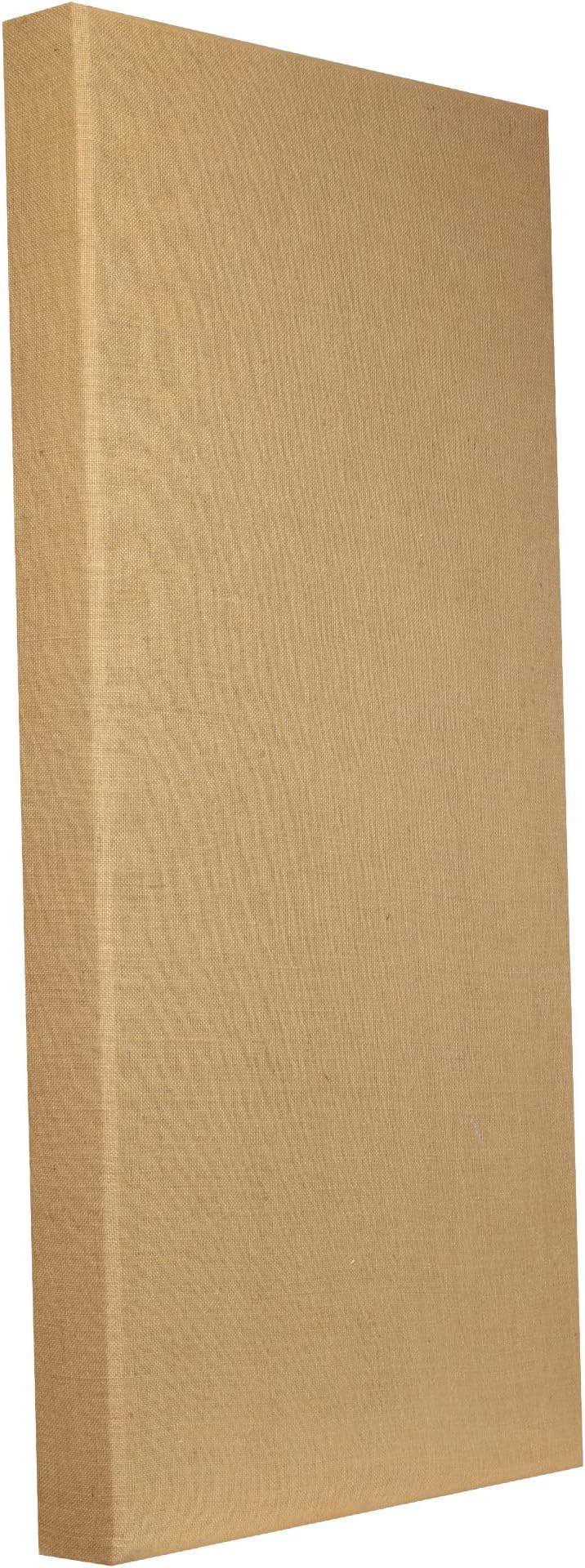 ATS Acoustics Sound Absorbing Acoustic Panel 24" x 48" x 4" Beveled Edge (Natural)