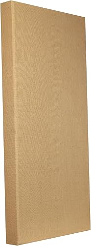 Miniatura 10 de ATS Acoustics Panel acústico absorbente de sonido 24" x 48" x 4" borde biselado (negro) Negro -,Borgoña,Marfil,Natural