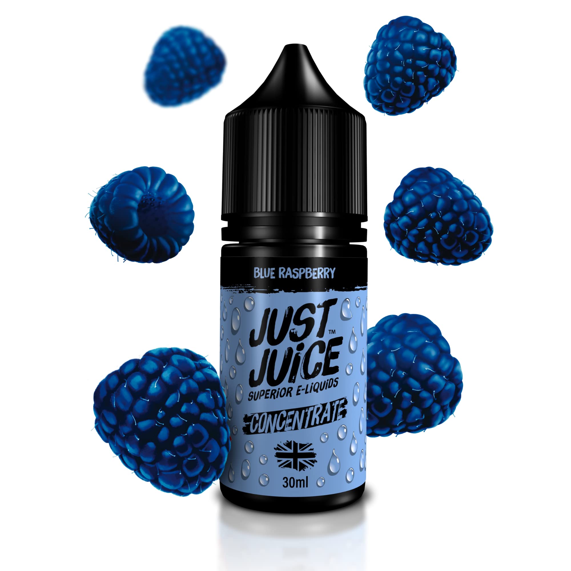 Just Juice Vape concentrate, 30ml e-liquid, 100% PG, DIY, use as  stand-alone flavour or blend to make your own e liquid creations - Blue  Raspberry: Amazon.co.uk: Everything Else