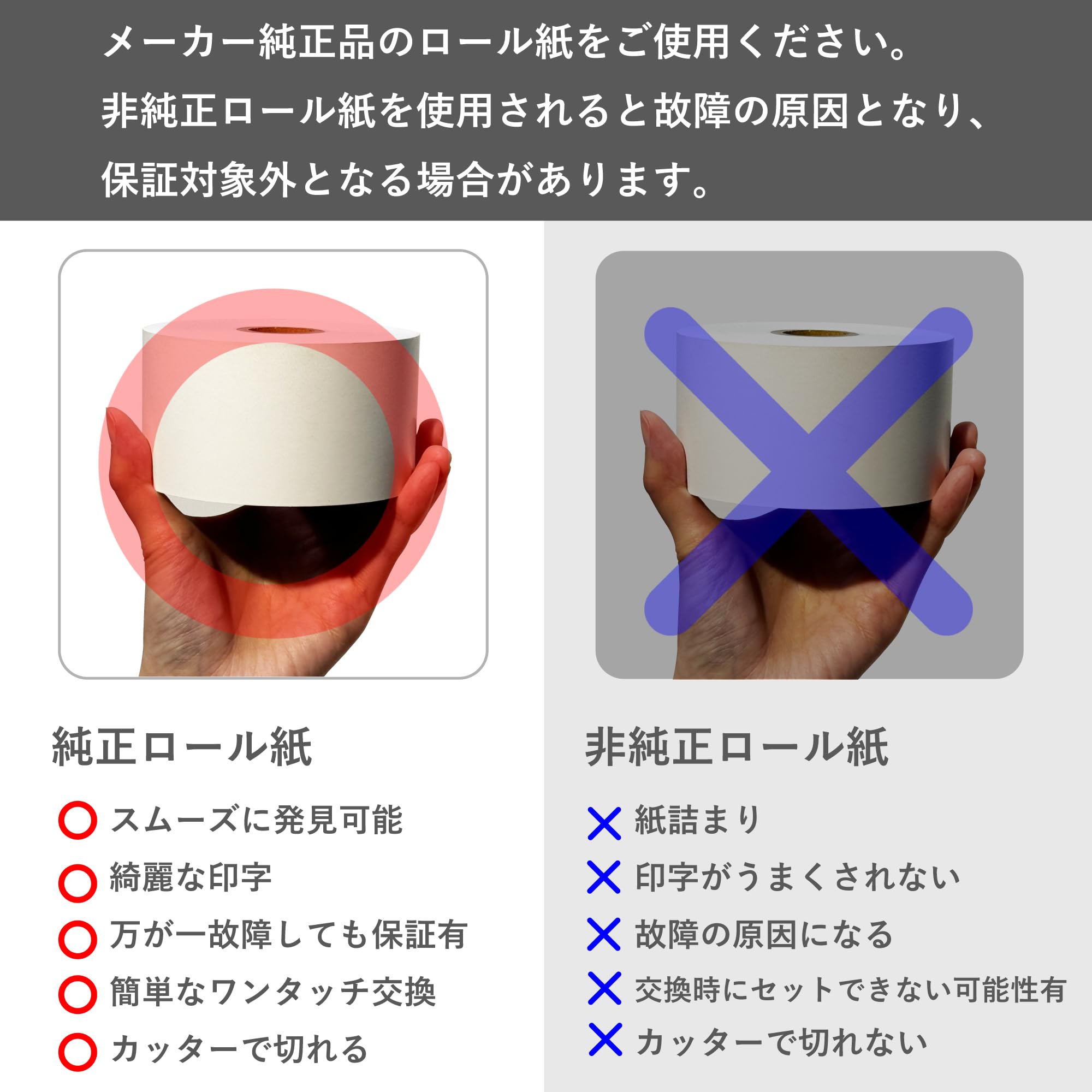 明光商会 【認定感熱ロール紙】 MSボイスコール用 感熱ロール紙