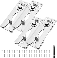 Vista 15 de Paquete de 2 tornillos conectores seccionales de sofá, conectores de sofá resistentes para seccionales, abrazaderas de sofá para hacer estancias