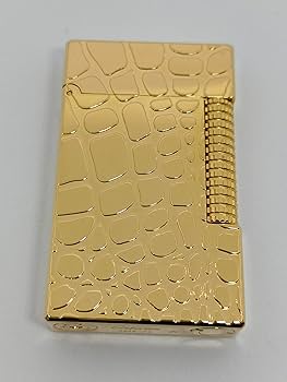 Calories ゴールドライター 38884/24 VTG Ronson Lighter Butane 57200 Gold Color Metal With Box