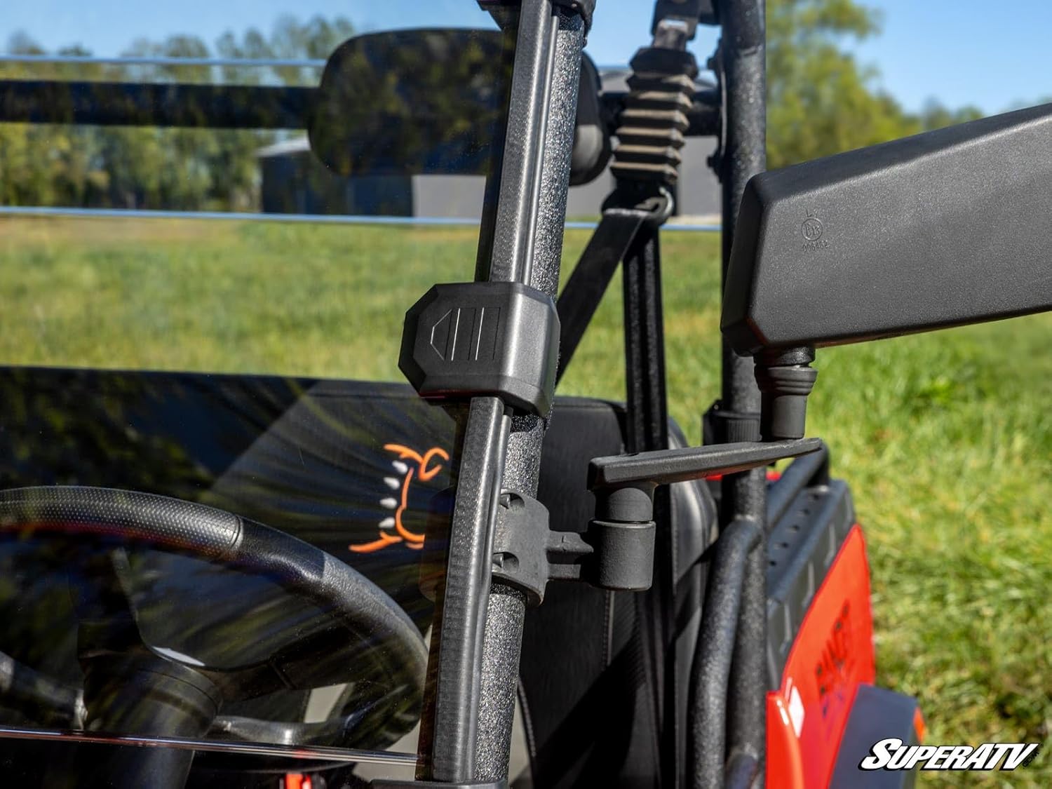 SuperATV HiSun Sector Scratch-Resistant Full Windshield
