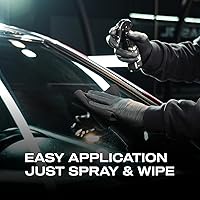 Vista 4 de Nasiol GlasShield Nano Kit de Espray Repelente de Lluvia, Recubrimiento Cerámico para Parabrisas y Vidrios, Super Hidrofóbico hasta 30000 Millas