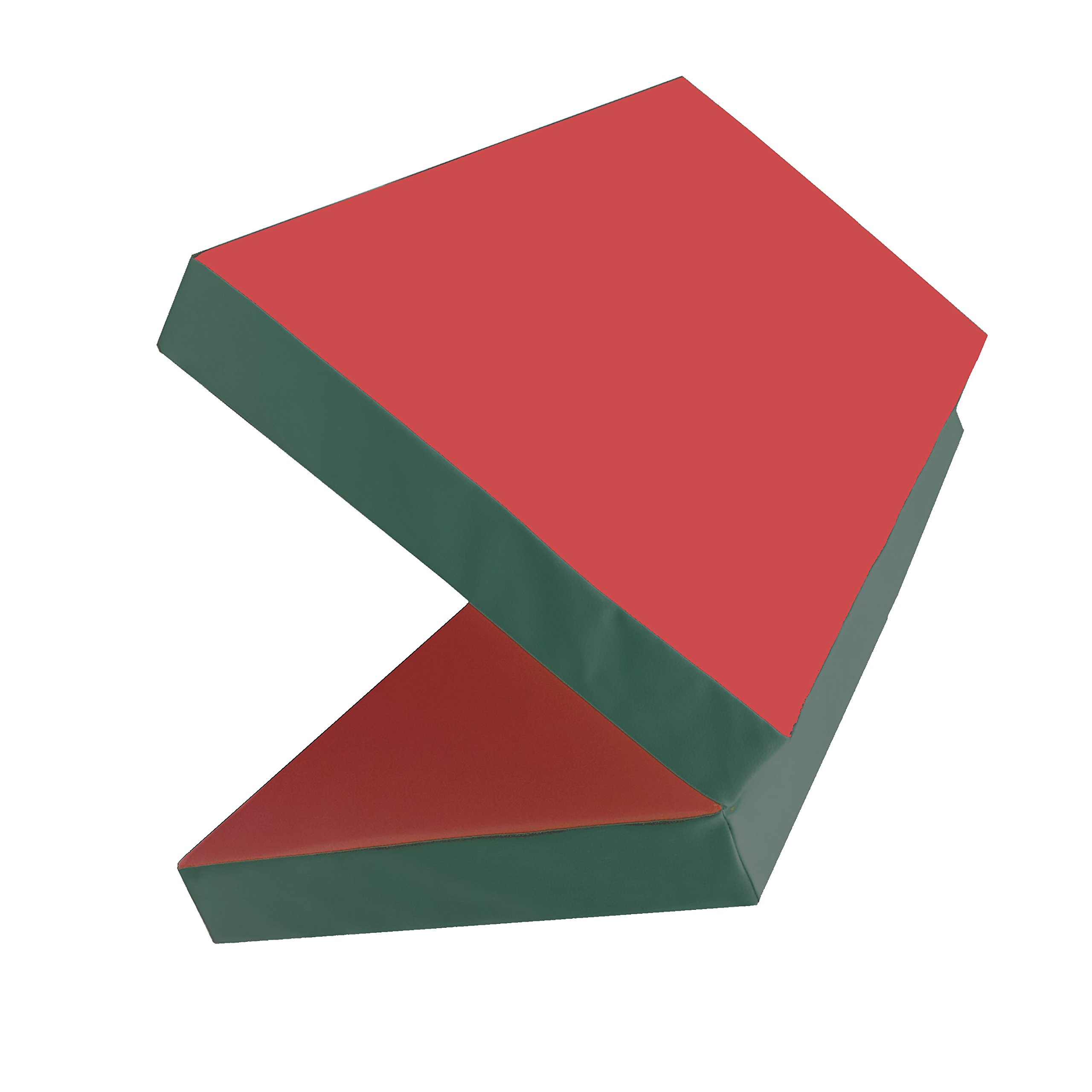 NiroSport Materassino da Ginnastica 100 x 100 x 8 cm tappetino da ginnastica tappetino sportivo tappetino pieghevole morbido tappetino pieghevole letto per gli ospiti