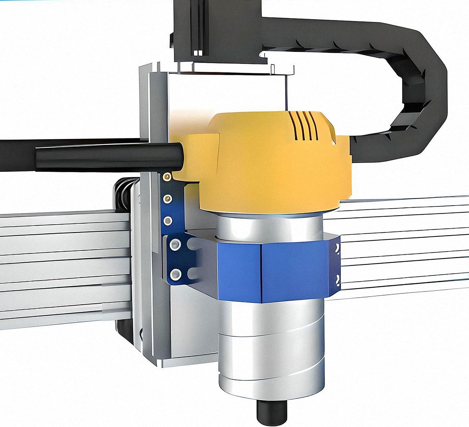 Genmitsu 69mm Diameter Aluminum Spindle Holder Mount for Genmitsu PROVerXL 4030 V2, PROVerXL 2X2, PROVerXL 4X4 CNC Router Machine
