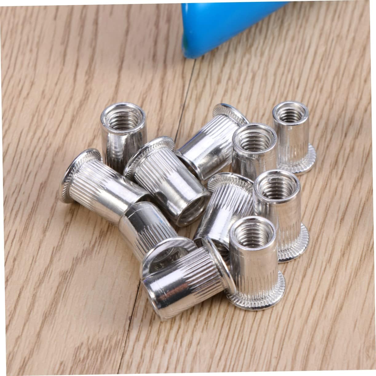 Mikinona 86pcs Assorted Rivet Nuts Kit Metric Rivnut Tool Rivet Nut Rivnuts Easy Install Tool