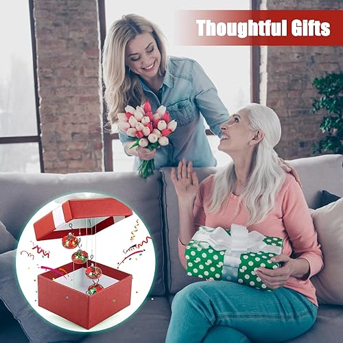 Miniatura 2 de Headak Life Encantadoras campanillas de viento para colibríes para colgar al aire libre, a prueba de hormigas y abejas, nunca gotean, decoración de