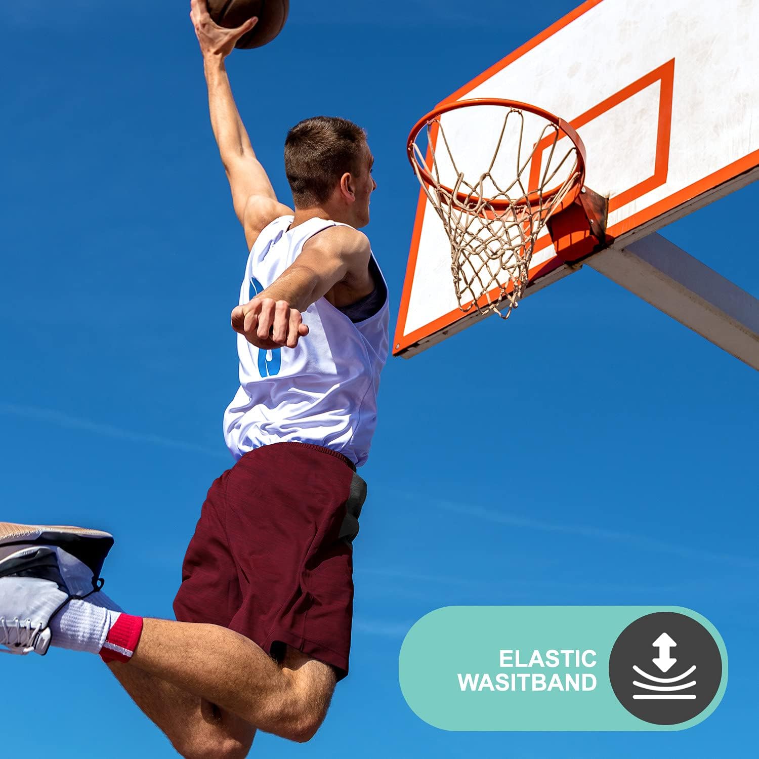 3 Pack Men's Athletic Shorts with Pockets – 9-Inch Gym Workout Shorts for Men Basketball Soccer Sports Training –Up to 3X - Image 7