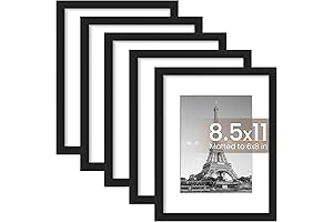 upsimples Black 8.5 x 11 Frame Set: Showcase Photos in Style