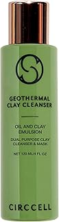 Sponsored Ad - CIRCCELL Geothermal Clay Cleanser – Hydrating Facial Cleanser - Arctic Clay and Essential Oils Deep Clean &...