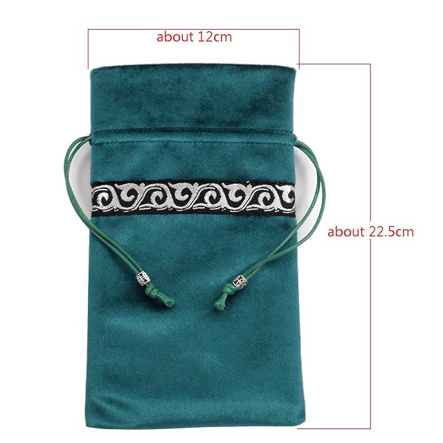 Foto 3 de 6 de BLESSUME Tarot Bolso Bolsa (Verde)