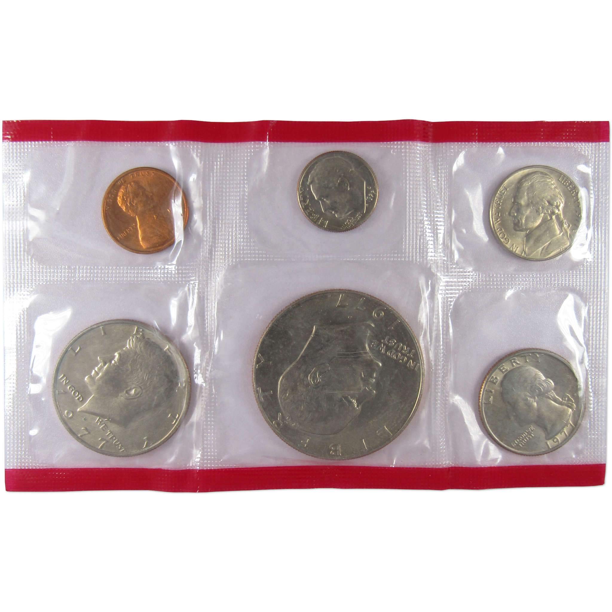 1977 Uncirculated Coin Set U.S Mint Original Government Packaging