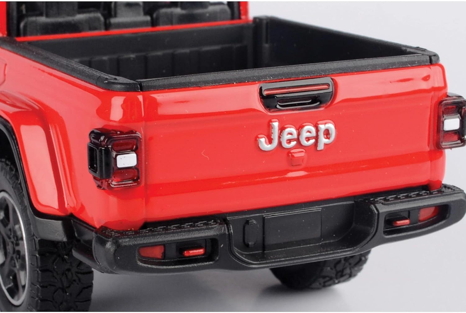 Motormax Toy 2021 Gladiator Rubicon (Open Top) Pickup Truck Red 124-127 Diecast Model Car by Motormax 79370