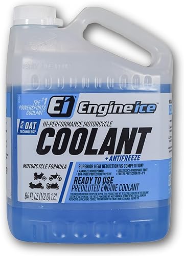 Engine Ice Off-Road High-Performance Motorcycle Coolant and Antifreeze Blue
