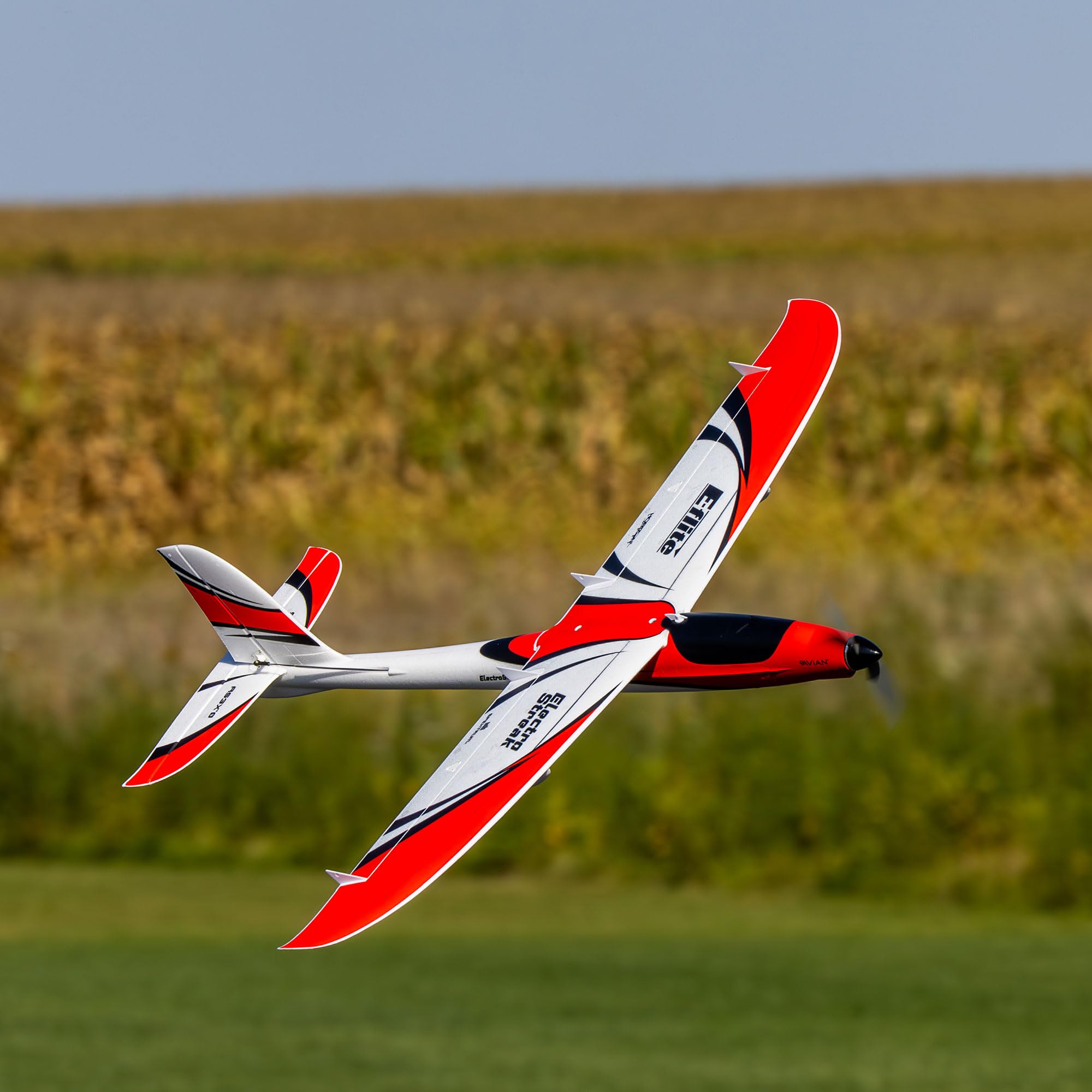 E-Flite ElectroStreak RC Plug N Play ferngesteuertes Propeller Flugzeug extrem schnell max 210 kmh, ohne Akku, Ladegerät und Fernsteuerung