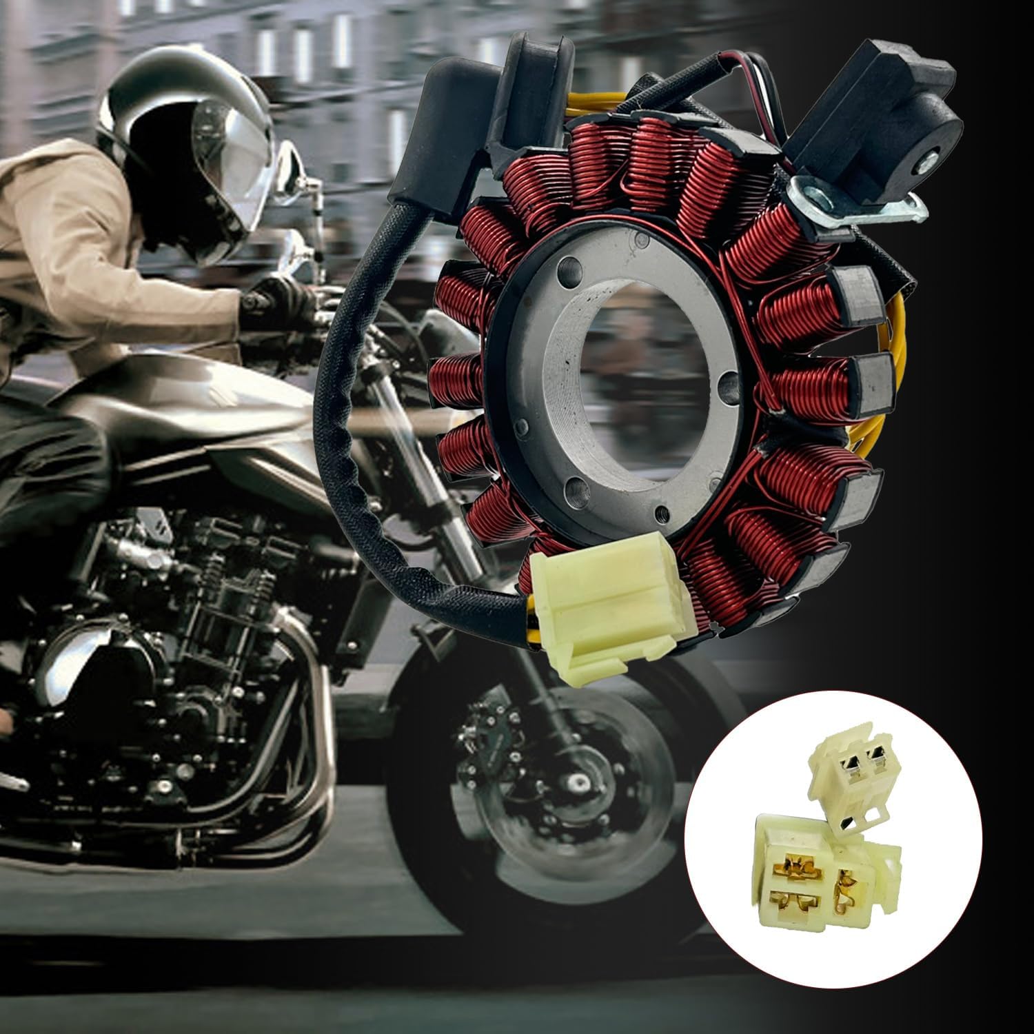 Stator Magneto Coil Suzuki GSF650 GSX 650 F 2008-2009 / GSF 1250 S Bandit 2007-2009 2016 32101-18H00