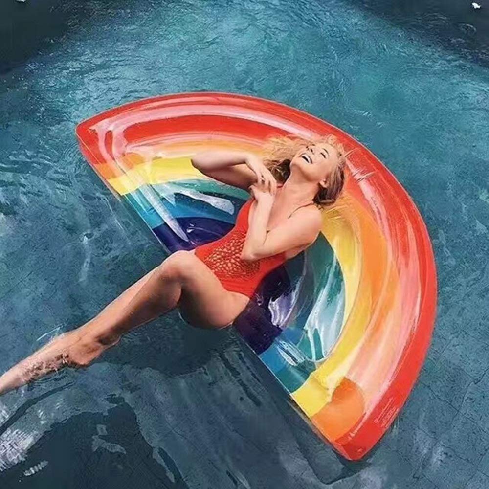 XALYXSM Flotadores de Piscina Flotadores de Anillo de natación para Adultos Flotadores de Lago para Adultos Flotadores de Piscina de Alta Resistencia Flotadores de Playa para niños Juguetes de pisc