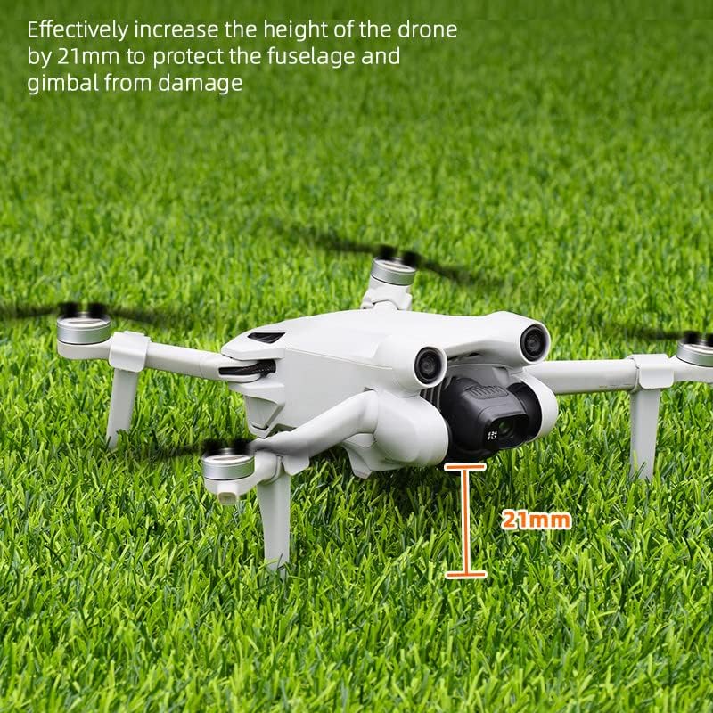 Landing Gear, Landing Legs Extensions Compatible for DJI MINI 3 PRO Landing Extender for Drone Heightening Landing Extension Leg Protective Guard Drone Landing Accessories